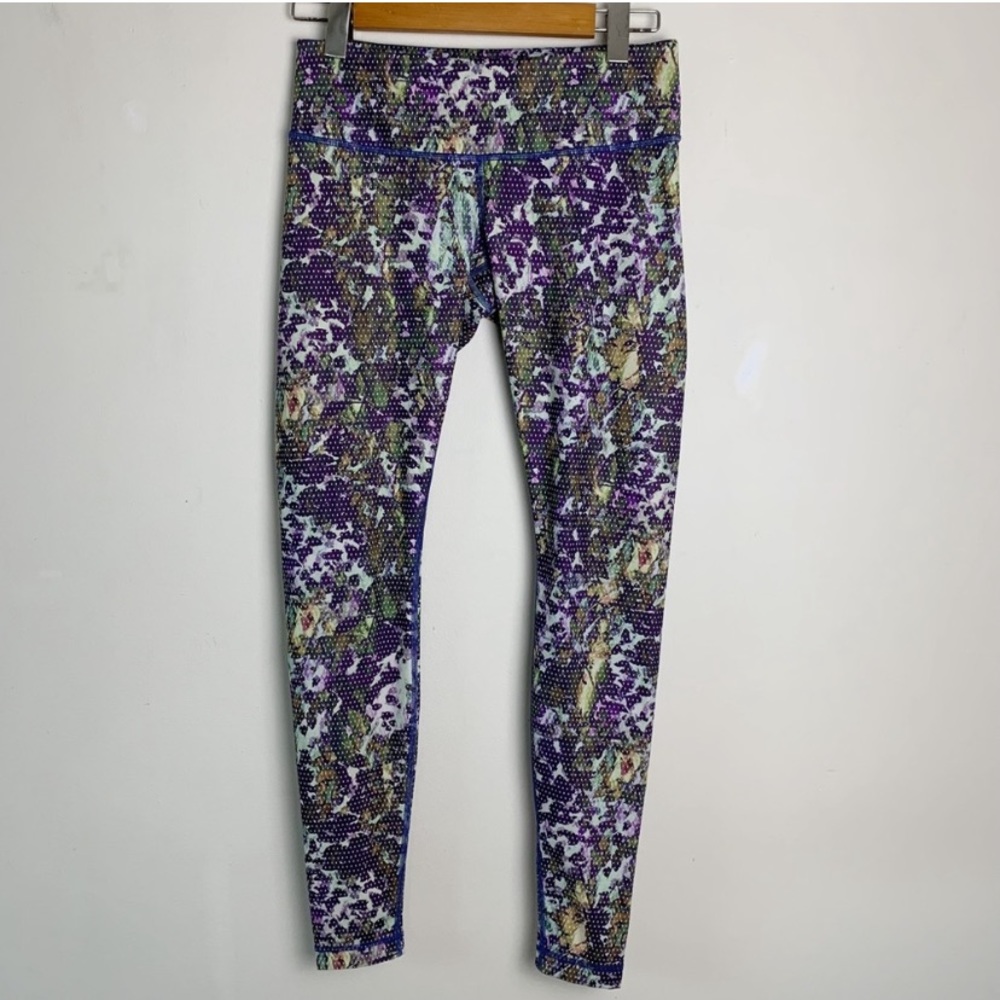 Lululemon Wunder Under Iris Full Length Sz 8